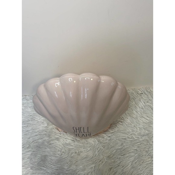 Last one - Rae Dunn pastel pink shell yeah home decor accent clamshell - Picture 4 of 6